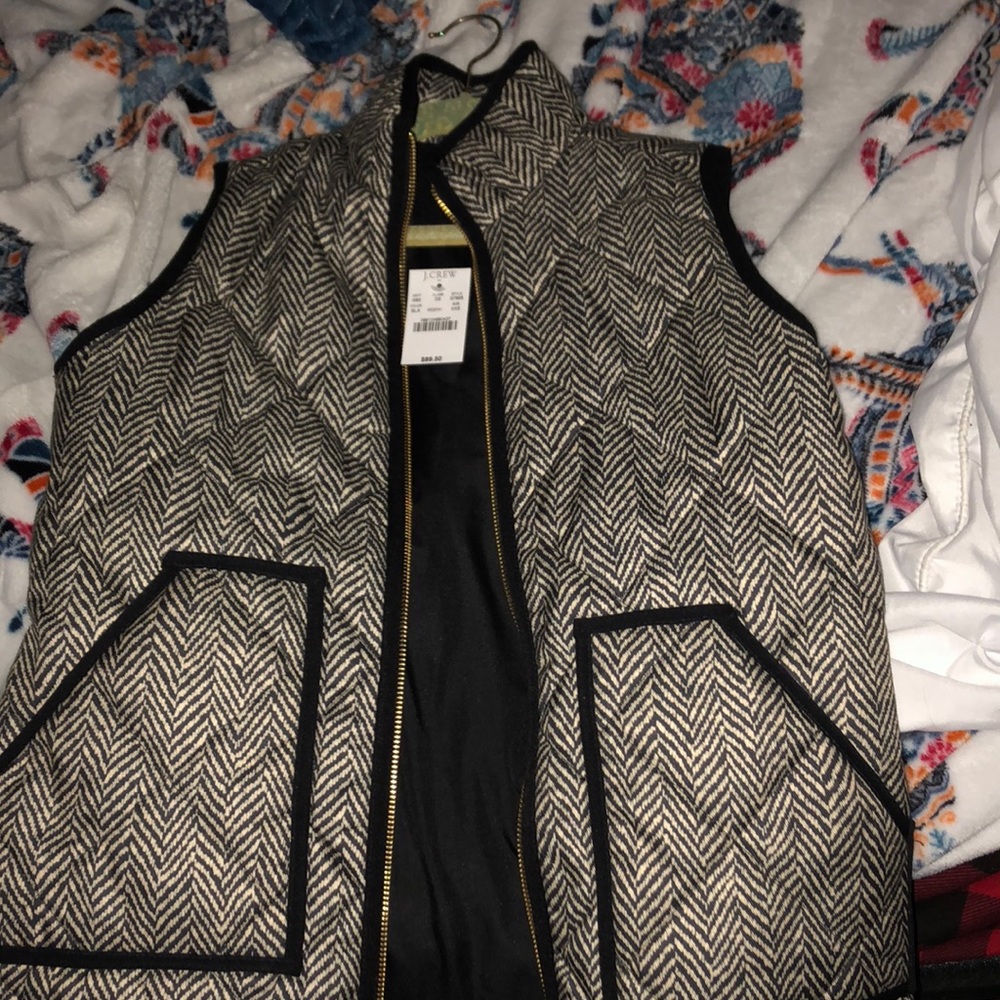 J crew puffer vest